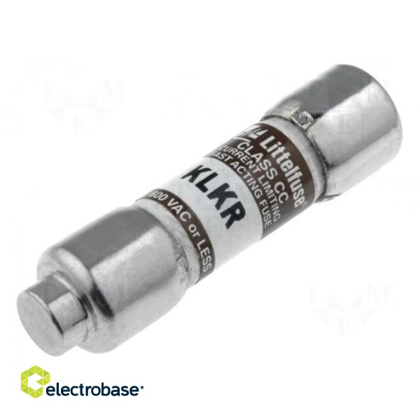 Fuse: fuse | quick blow | 10A | 600VAC | 300VDC | ceramic,industrial