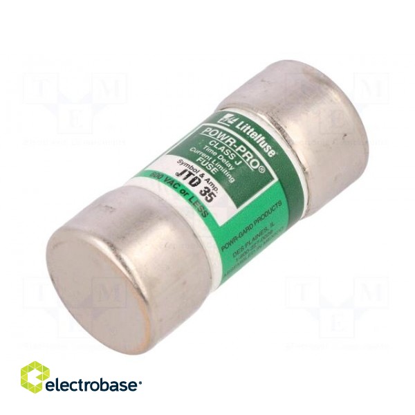 Fuse: fuse | time-lag | 35A | 600VAC | 300VDC | industrial | 27x60,3mm