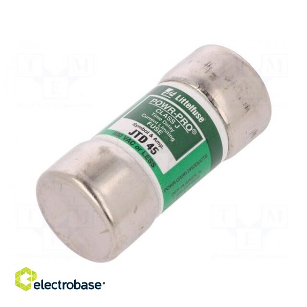 Fuse: fuse | time-lag | 45A | 600VAC | 300VDC | industrial | 27x60,3mm
