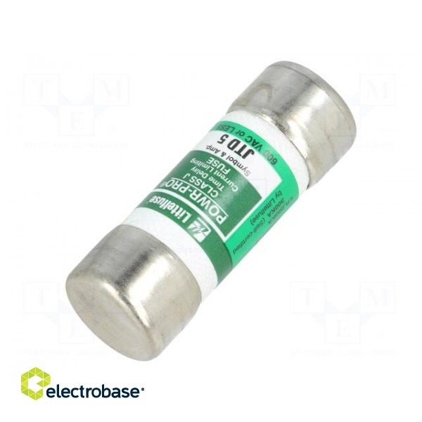Fuse: fuse | time-lag | 5A | 600VAC | 300VDC | industrial | 20,6x57,2mm