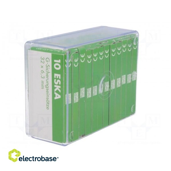 Kit contents: fuses | fuse | 6,3x32mm | Range of val: 315mA÷10A image 6