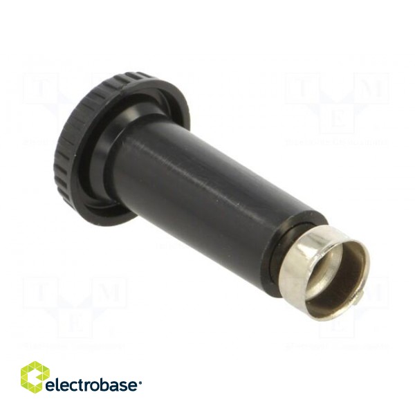 Adapter | cylindrical fuses | 10A | black | 500VAC | UL94V-0 | -40÷85°C фото 4
