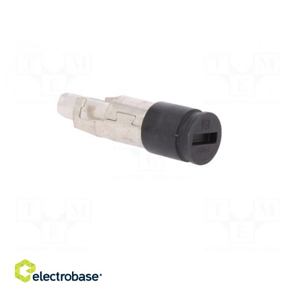 Adapter | cylindrical fuses | 5x20mm | 10A | black | 250VAC | UL94V-0 image 8
