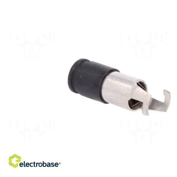 Adapter | cylindrical fuses | 6.3x32mm | 10A | black | 250VAC | UL94V-0 image 4