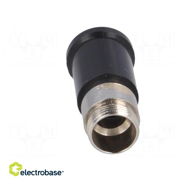Adapter | cylindrical fuses | 6,3x32mm | 16A | -40÷85°C | Colour: black image 5