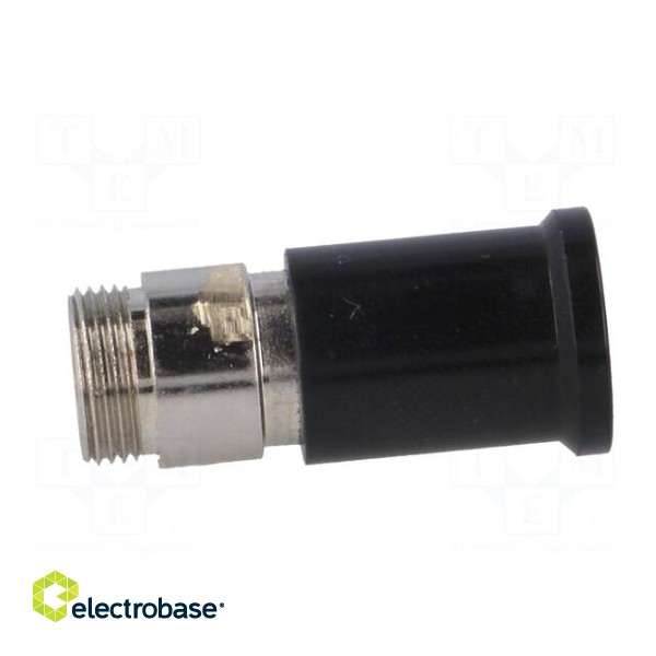 Adapter | cylindrical fuses | 6,3x32mm | 16A | -40÷85°C | Colour: black фото 7