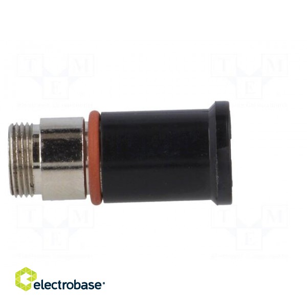 Adapter | cylindrical fuses | 6,3x32mm | 16A | -40÷85°C | Colour: black image 7