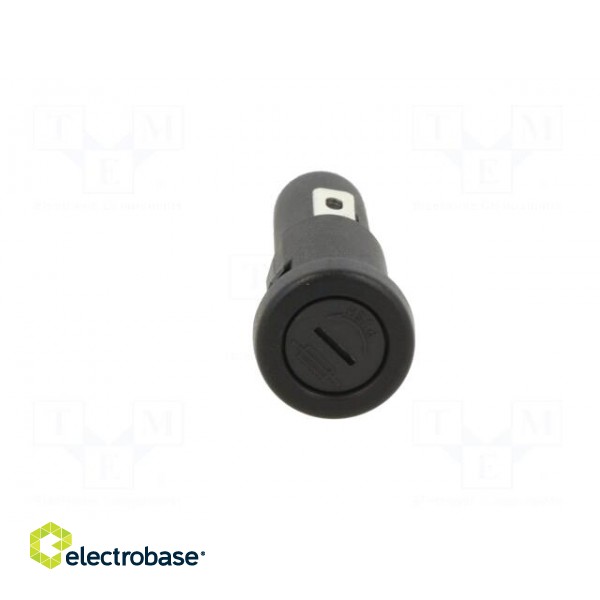 Fuse holder | 6.3x32mm | 10A | on panel | 250VAC | UL94V-2 image 9