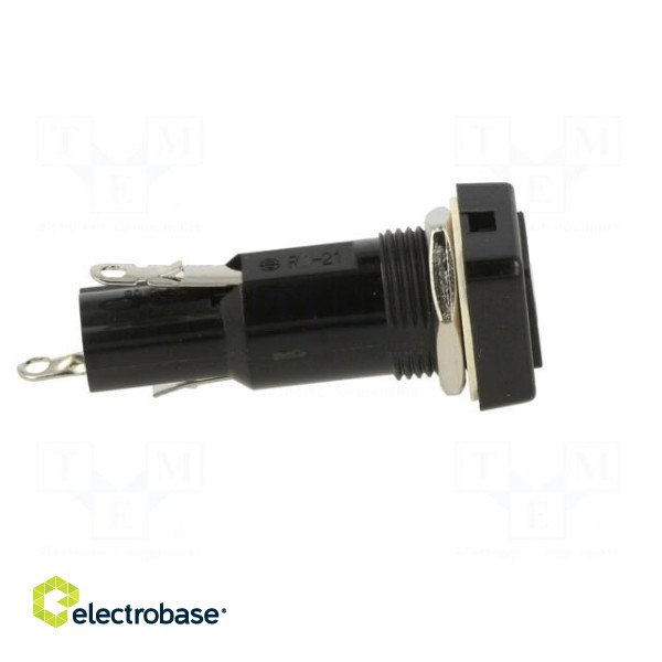 Fuse holder | 6.3x32mm | 10A | on panel | 250VAC | UL94V-1 image 7