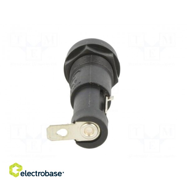 Fuse holder | 6.3x32mm | 15A | on panel | 250VAC | UL94V-0 | Mat: PBT image 5