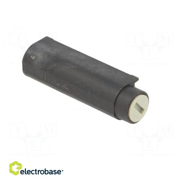 Fuse holder | cylindrical fuses | 10A | THT | black | 250VAC | UL94V-0 image 8