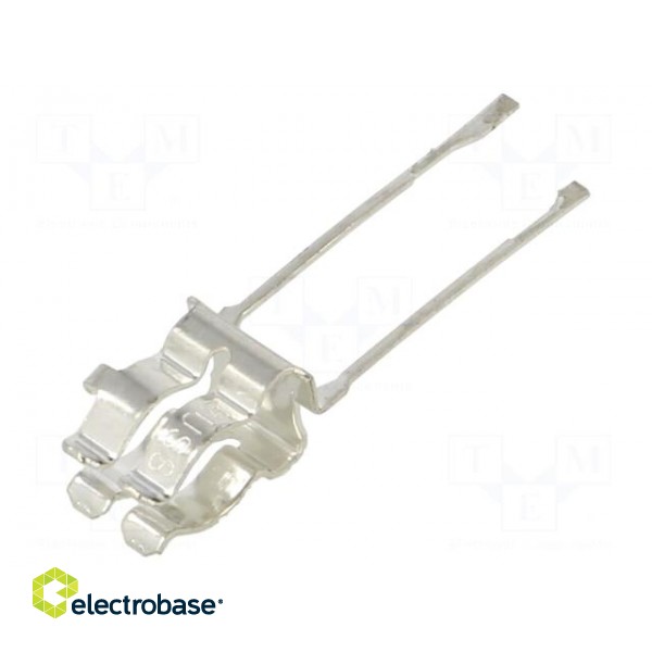 Fuse holder | cylindrical fuses | 5mm | THT | Leads: for soldering