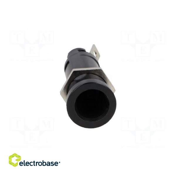 Fuse holder | cylindrical fuses | 5x20mm,6.3x32mm | 10A | on panel image 9