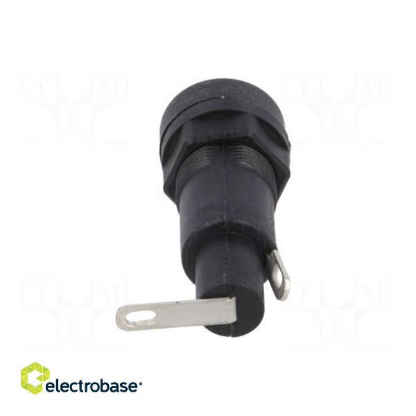Fuse holder | cylindrical fuses | 5x20mm | 10A | 250V | on panel image 6