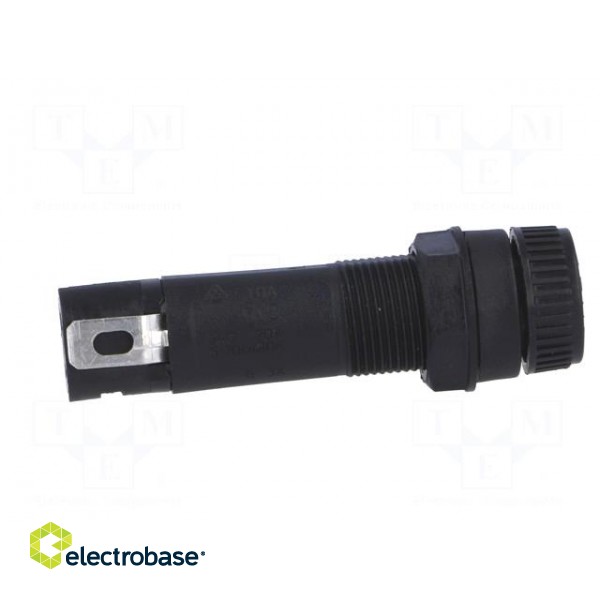 Fuse holder | cylindrical fuses | 5x20mm | 10A | 250V | -40÷85°C фото 6
