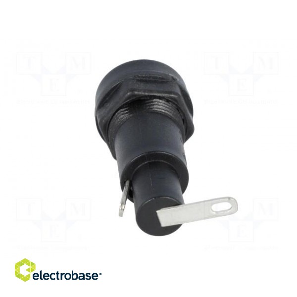 Fuse holder | cylindrical fuses | 5x20mm | 10A | 250V | on panel image 5