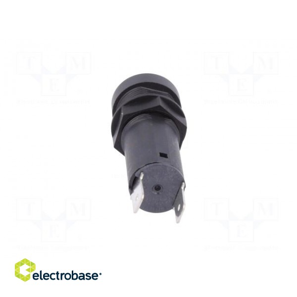 Fuse holder | cylindrical fuses | 5x20mm | 10A | Mounting: on panel image 6