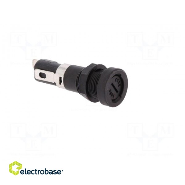 Fuse holder | cylindrical fuses | 5x20mm | 16A | 250V | -40÷85°C image 9