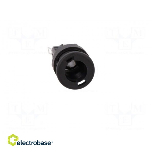 Fuse holder | cylindrical fuses | 5x20mm | 250V | Mounting: on panel image 10
