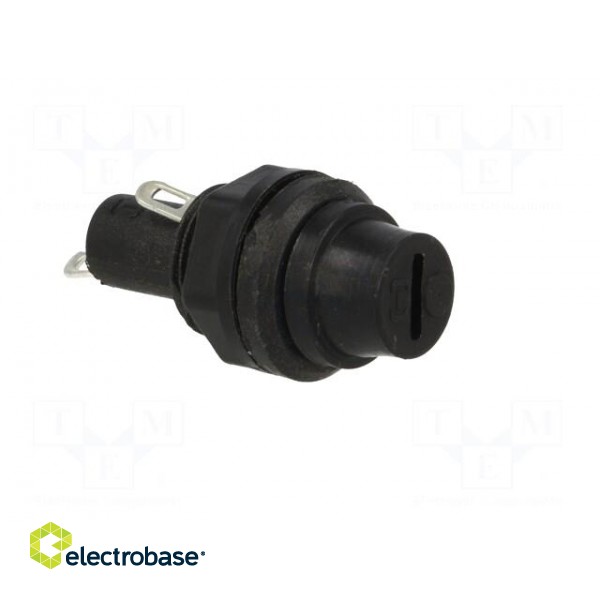 Fuse holder | cylindrical fuses | 5x20mm | 6.3A | 250V | Ø14.5mm image 9