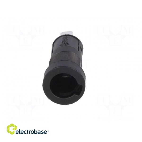 Fuse holder | cylindrical fuses | 5x20mm | 6.3A | 250V | on panel image 9