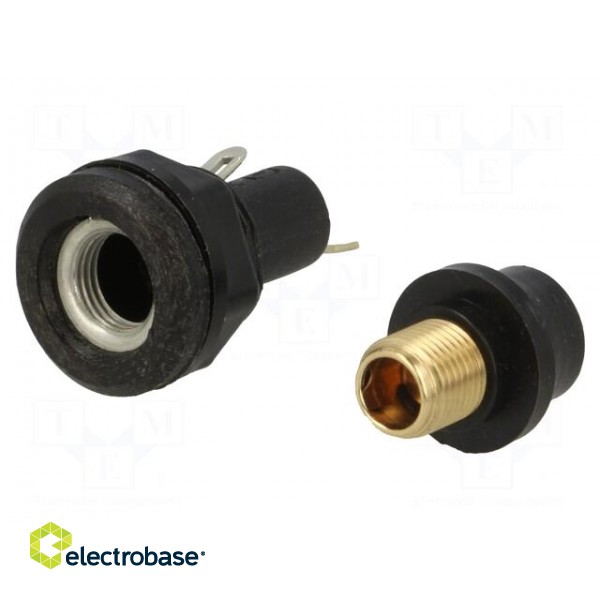 Fuse holder | cylindrical fuses | 5x20mm | 6.3A | 250V | Ø14.5mm image 2