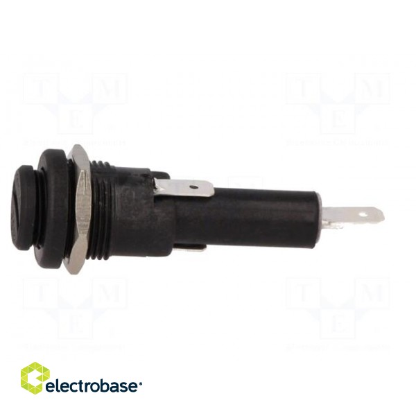 Fuse holder | cylindrical fuses | 6,3x25mm,6,3x32mm | 250V | UL94V-0 image 4