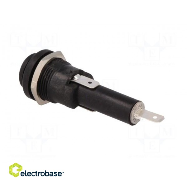 Fuse holder | cylindrical fuses | 6,3x25mm,6,3x32mm | 250V | UL94V-0 image 5