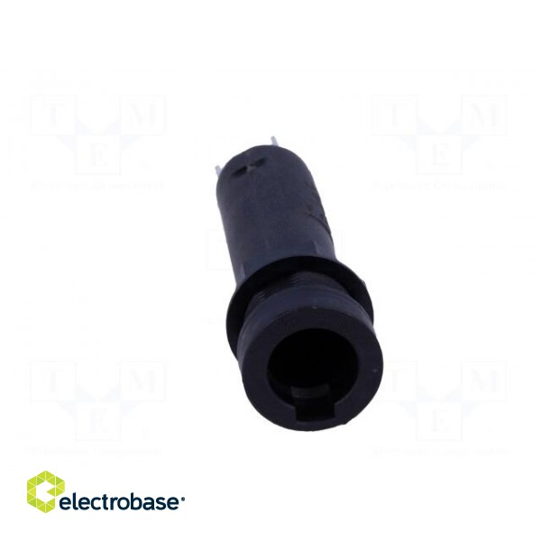 Fuse holder | cylindrical fuses | 6.3x32mm | 10A | 500V | on panel image 9