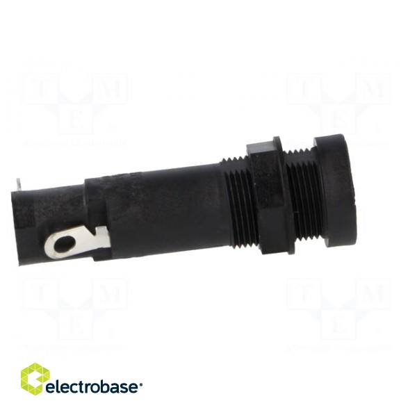 Fuse holder | cylindrical fuses | 6,3x32mm | 10A | Mounting: on panel image 8