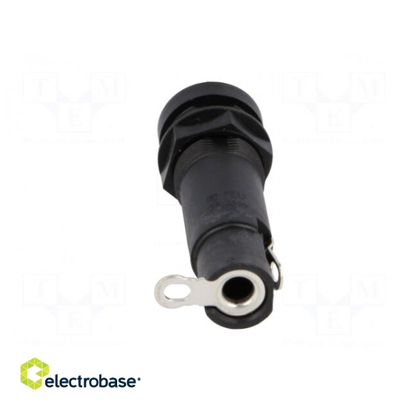 Fuse holder | cylindrical fuses | 6,3x32mm | 10A | Mounting: on panel paveikslėlis 6
