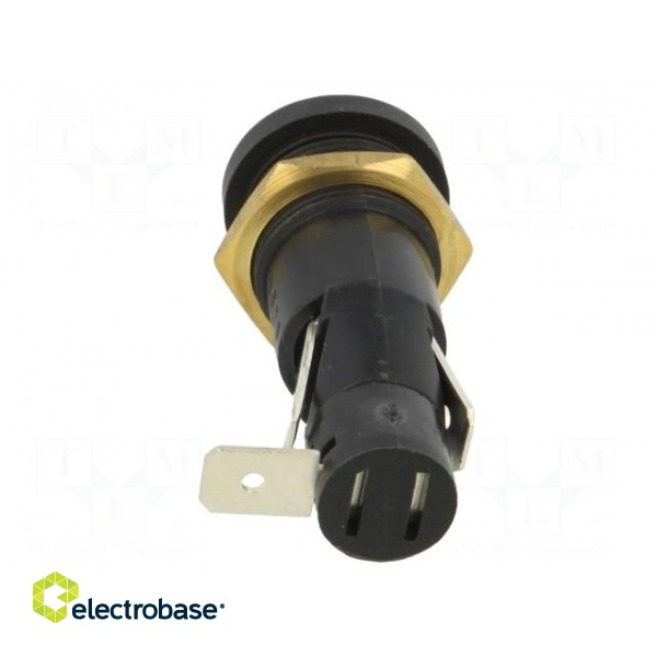 Fuse holder | cylindrical fuses | 6,3x32mm | 16A | 250V | -20÷85°C фото 6
