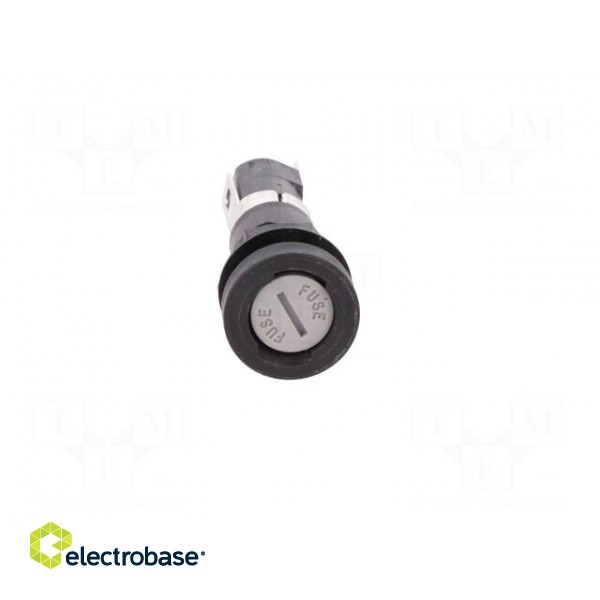 Fuse holder | cylindrical fuses | 6.3x32mm | 16A | 250V | on panel paveikslėlis 10