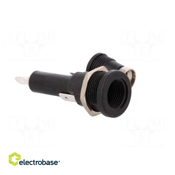 Fuse holder | cylindrical fuses | 6,3x32mm | 250V | -20÷85°C | UL94V-0 image 8