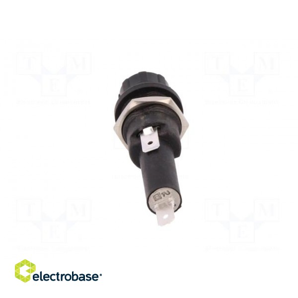 Fuse holder | cylindrical fuses | 6,3x32mm | 250V | -20÷85°C | UL94V-0 image 6