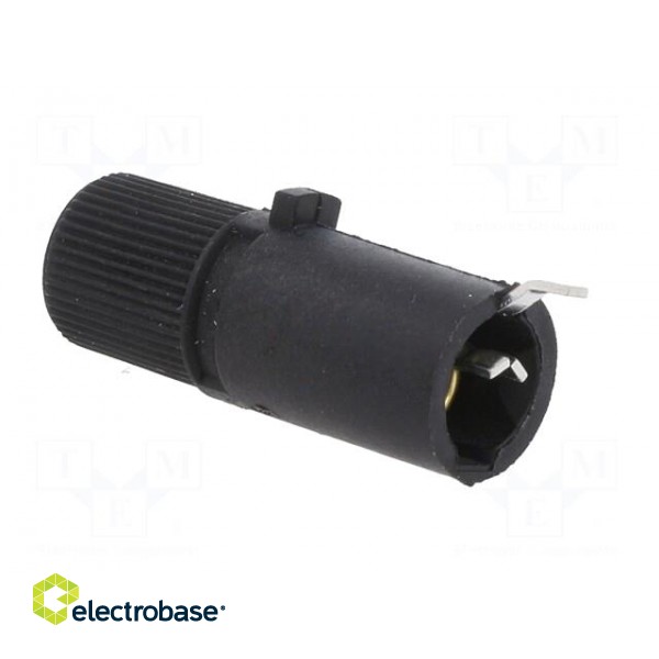 Adapter | cylindrical fuses | -25÷70°C | 6.3A | Mat: thermoplastic фото 4