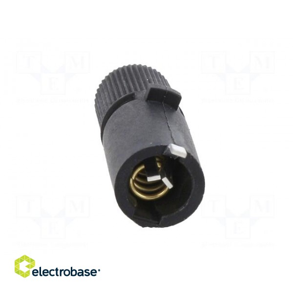 Adapter | cylindrical fuses | -25÷70°C | 6.3A | Mat: thermoplastic image 5