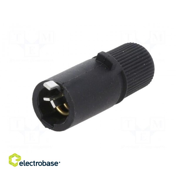 Adapter | cylindrical fuses | -25÷70°C | 6.3A | Mat: thermoplastic paveikslėlis 6