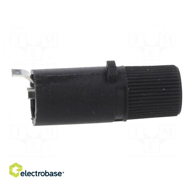 Adapter | cylindrical fuses | -25÷70°C | 6.3A | Mat: thermoplastic image 7