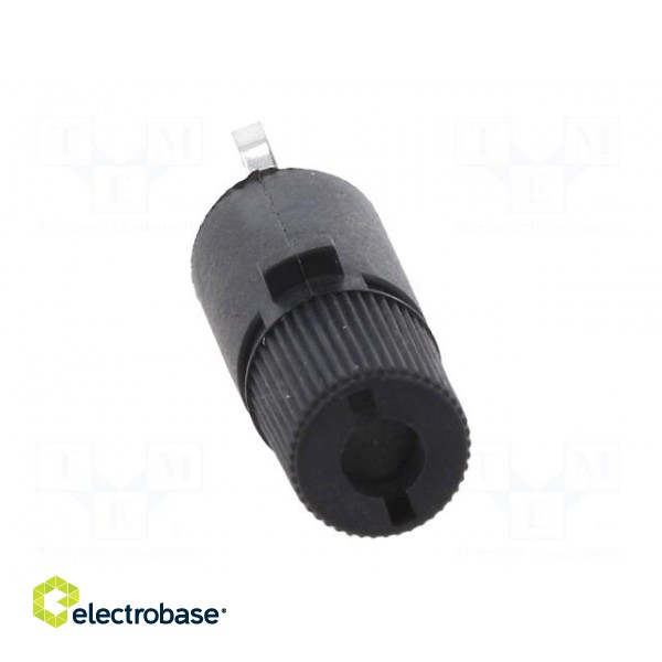 Adapter | cylindrical fuses | -25÷70°C | 6.3A | Mat: thermoplastic paveikslėlis 9