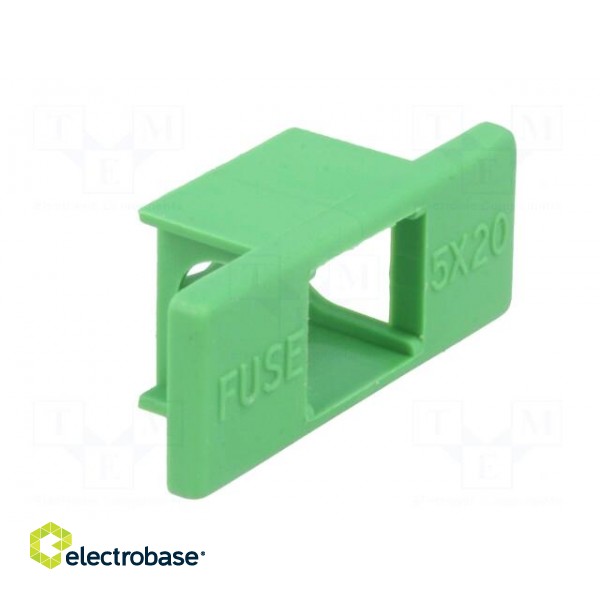 Cover | -30÷85°C | Mat: thermoplastic | UL94V-0 | Colour: green paveikslėlis 8