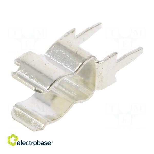 Fuse clips | cylindrical fuses | THT | 5mm | 10A | Plating: tinned | 250V