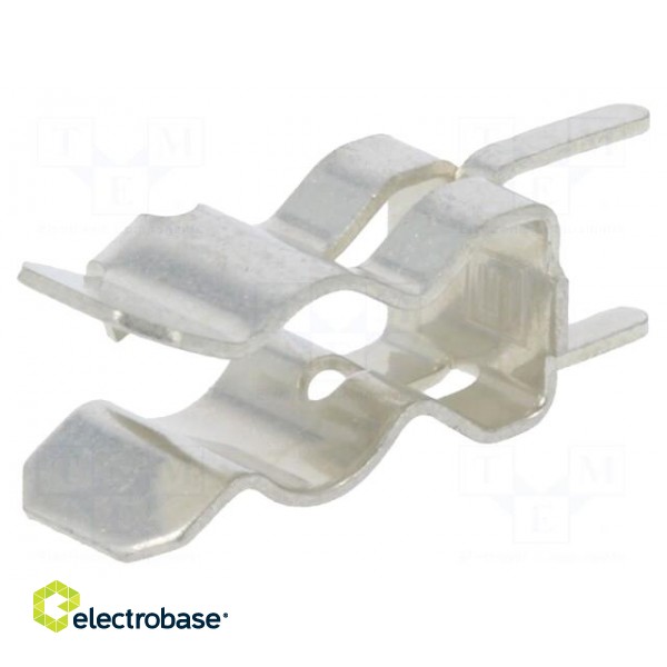 Fuse clips | cylindrical fuses | Mounting: THT | 5x20mm | 6.3A | 5mm image 1