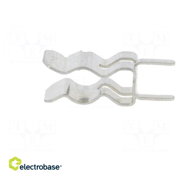 Fuse clips | cylindrical fuses | Mounting: THT | 5x20mm | 6.3A | 5mm paveikslėlis 3