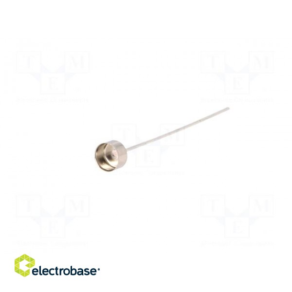Fuse holder | cylindrical fuses | 6.3A | Plating: silver plated image 2