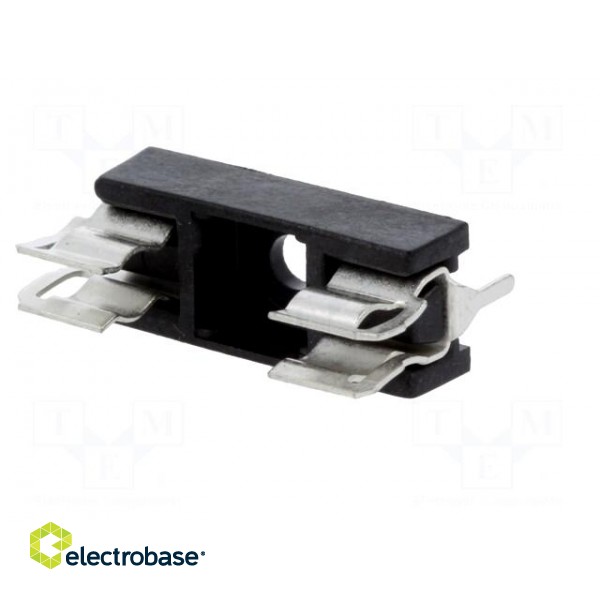 Fuse holder | cylindrical fuses | 5x20mm | 6.3A | Pitch: 22mm | 250V image 2