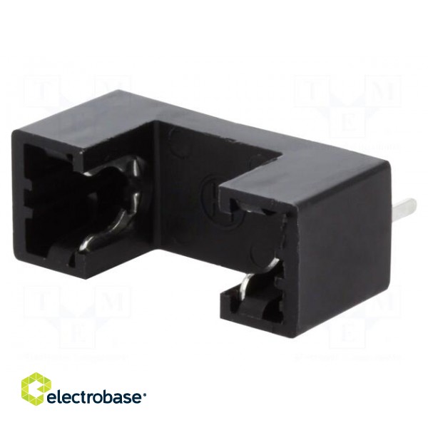 Fuse holder | cylindrical fuses | 5x20mm | 6A | Pitch: 21.4mm | 250V image 1