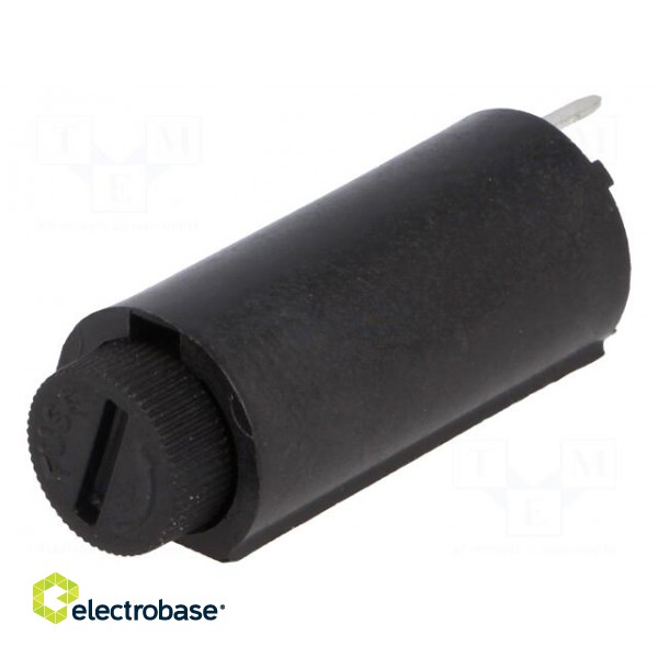Fuse holder | cylindrical fuses | Mounting: THT | 5x20mm | -30÷85°C image 1