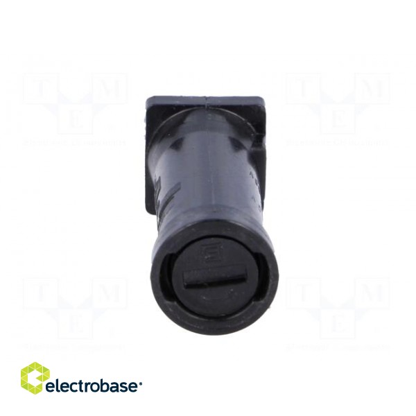 Fuse holder | cylindrical fuses | THT | 5x20mm | -40÷85°C | 6.3A | black image 9