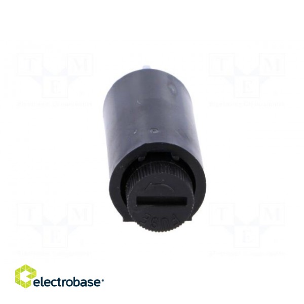 Fuse holder | cylindrical fuses | Mounting: vertical | 5x20mm | 6A image 9